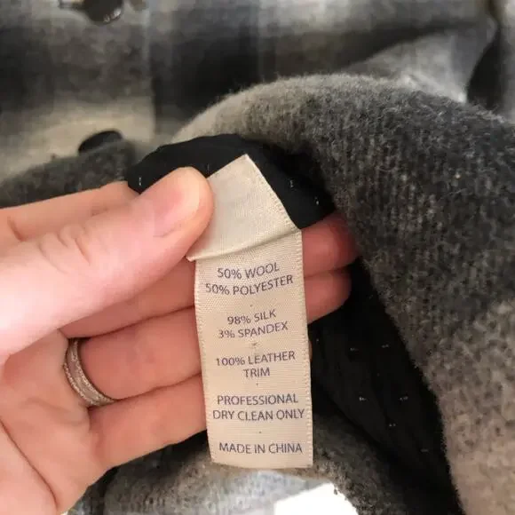 Rebecca Minkoff Plaid Wool Coat - Picture 9 of 9